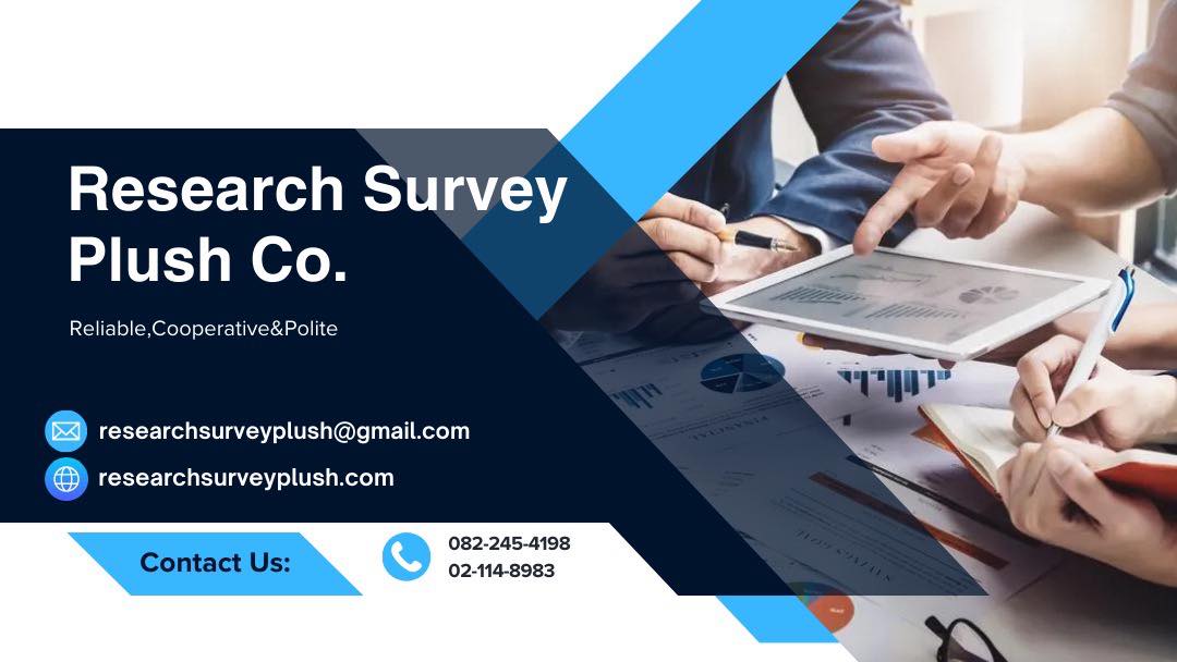 Research Survey Plush ทำวิจัยการตลาด