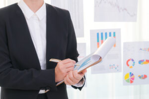 Business people using and Financial charts at meeting office